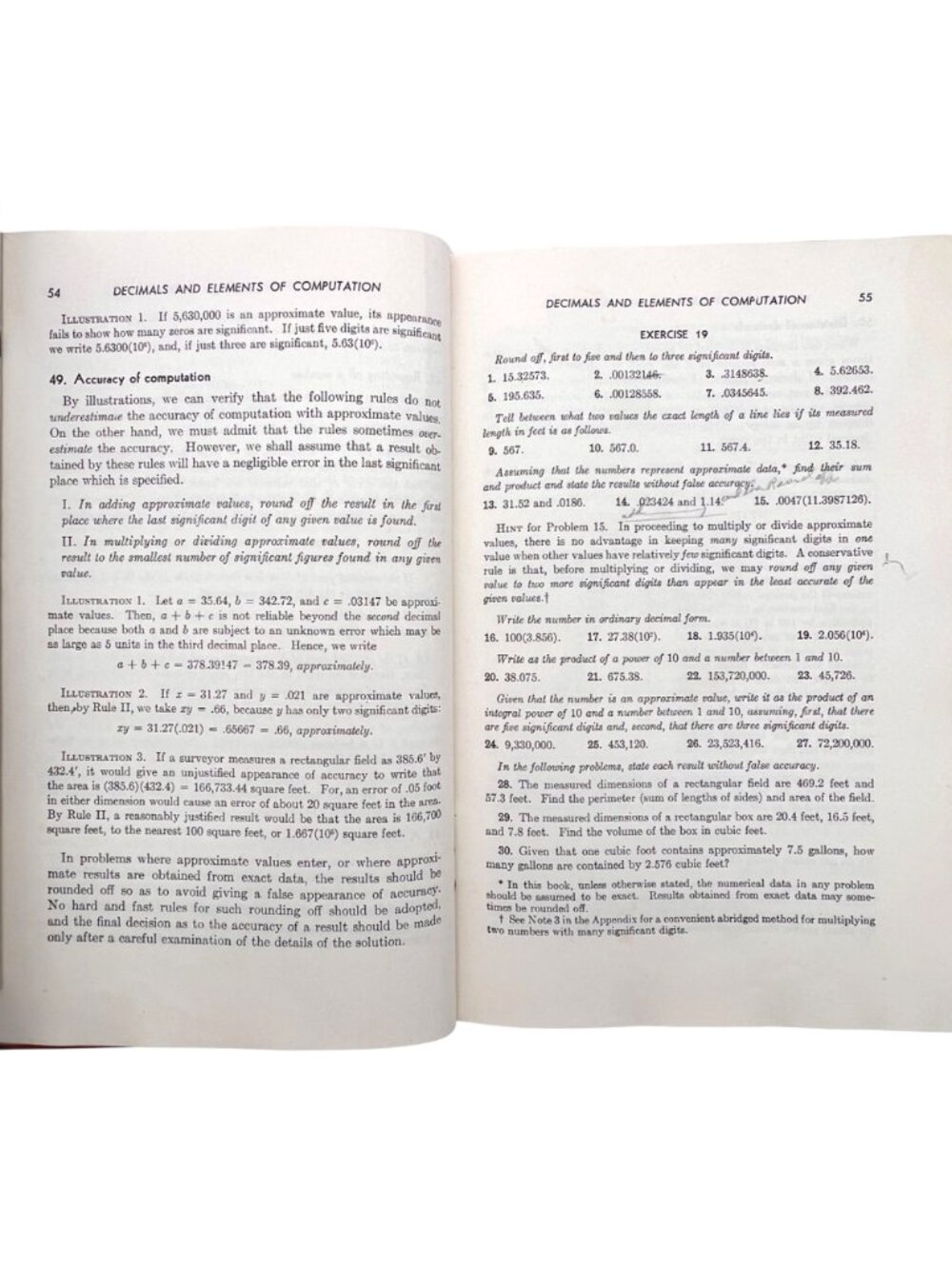 Intermediate Algebra For Colleges By William L. Hart 1948 Hardcover Textbook - Picture 7 of 16